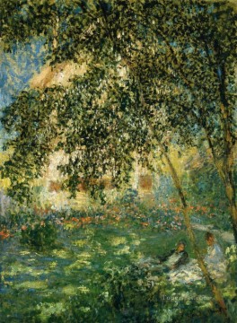 庭園でリラックス アルジャントゥイユ・クロード・モネ Oil Paintings